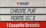 4 pack BASF Chromdioxid Extra II 90 "CR-E II" Type II Chrome 1985 France