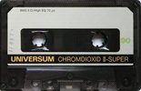 Compact Cassette Universum Super 90 Type II Chrome 1984 Europe