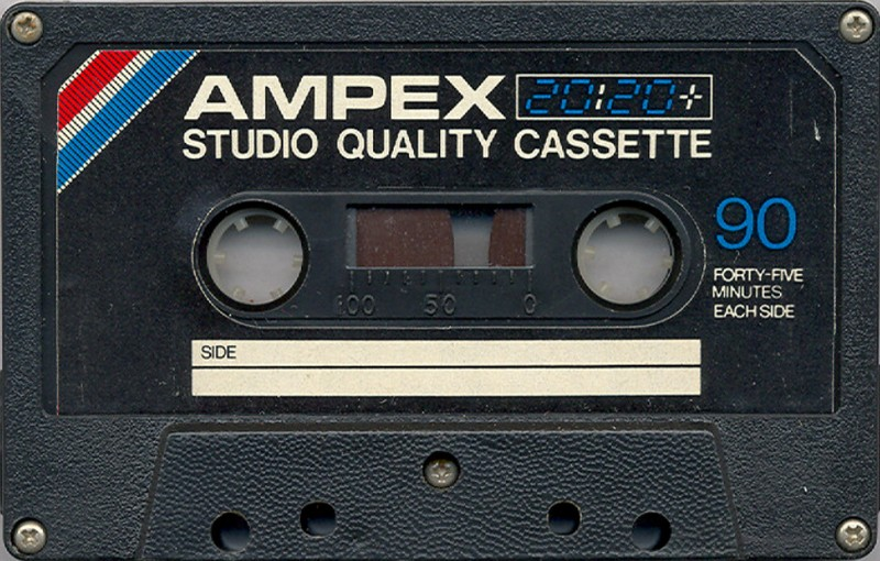 Compact Cassette Ampex 2020+ 90 Type I Normal 1978 Canada
