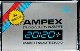Compact Cassette Ampex 2020+ 90 Type I Normal 1978 Canada