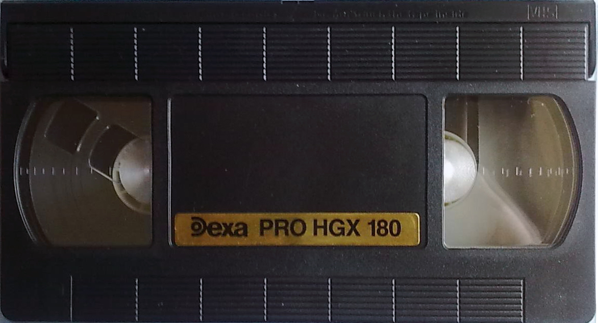 VHS, Video Home System Dexa PRO HGX 180 Type I Normal Finland