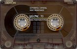 Compact Cassette Denon HG-X 70 Type II Chrome 1990 Japan
