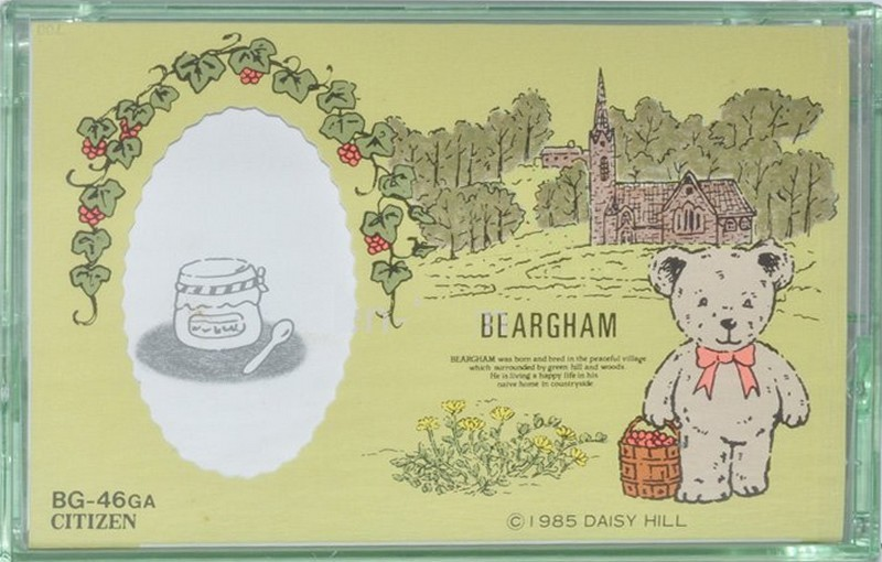 Compact Cassette Citizen Beargham 46 "BG-46GA" Type I Normal 1985 Japan