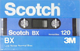 Compact Cassette Scotch BX 120 Type I Normal 1982 Europe