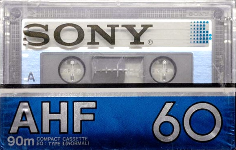 Compact Cassette Sony AHF 60 Type I Normal 1982 Germany