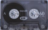 Compact Cassette Maxell UN 60 Type I Normal 2005 Japan
