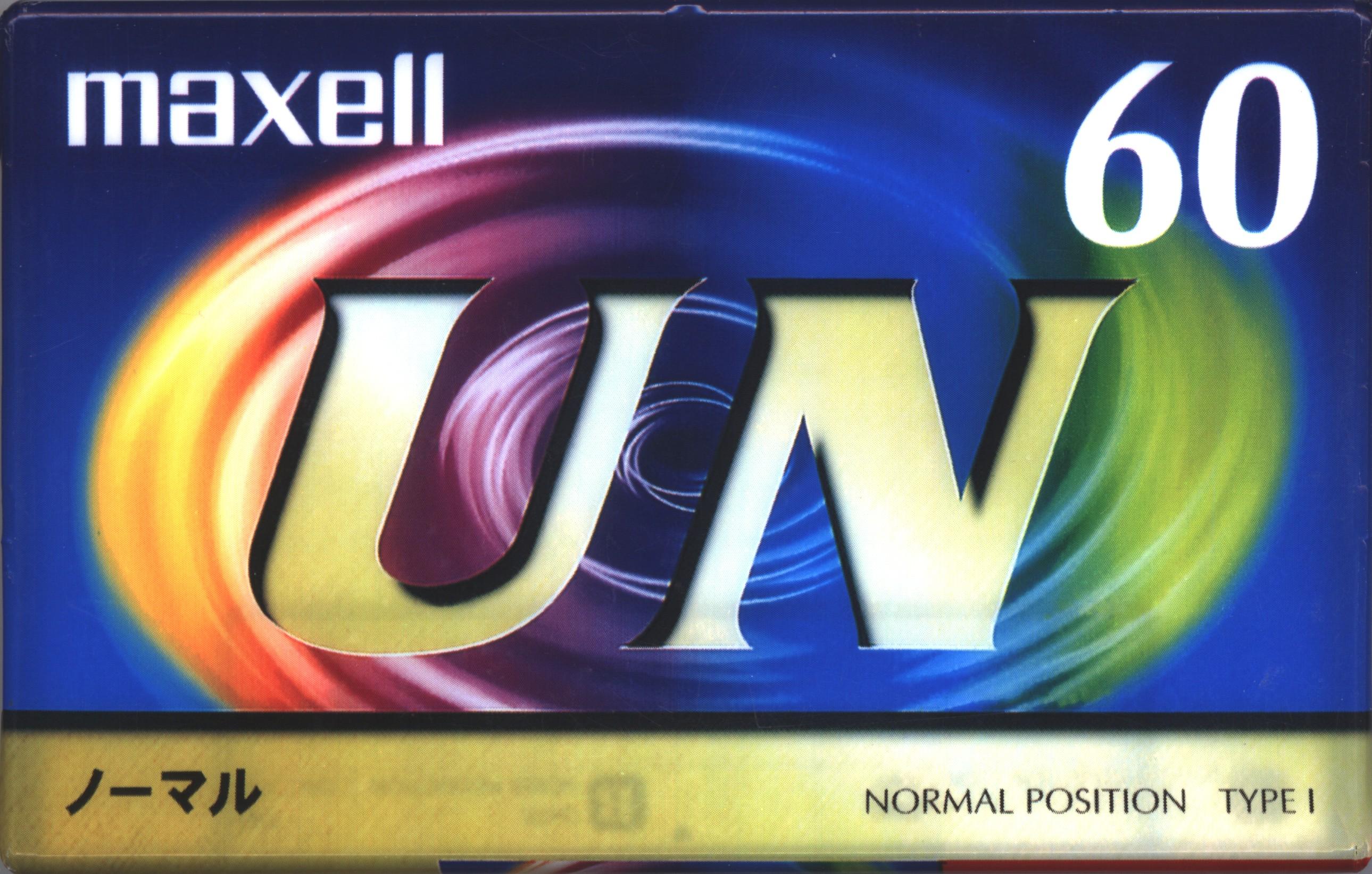 Compact Cassette Maxell UN 60 Type I Normal 2005 Japan