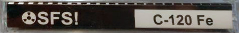 Compact Cassette SFS! 120 Type I Normal 2025 Worldwide
