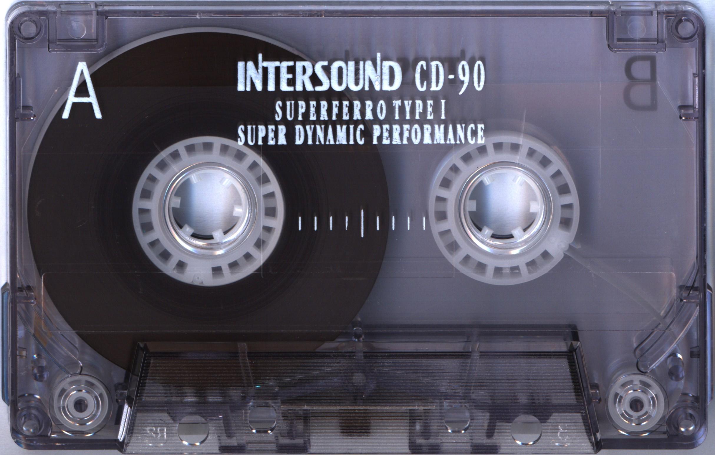 Compact Cassette Intersound CD 90 Type I Normal 1990 Europe