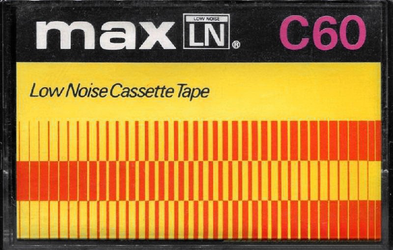 Compact Cassette Max 60 "LN" Type I Normal 1972 Europe