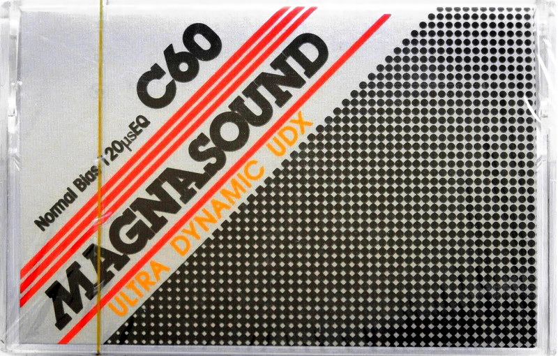 Compact Cassette Magna Sound 60 "UDX" Type I Normal 1980 Australia