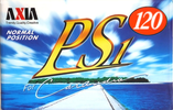 Compact Cassette AXIA PS-I / PS-1 120 "PS1K 120" Type I Normal 1998 Japan