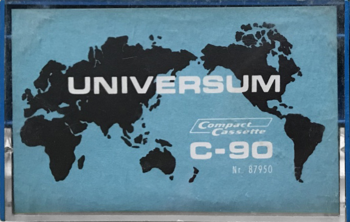 Compact Cassette Universum 90 Type I Normal 1970 Europe