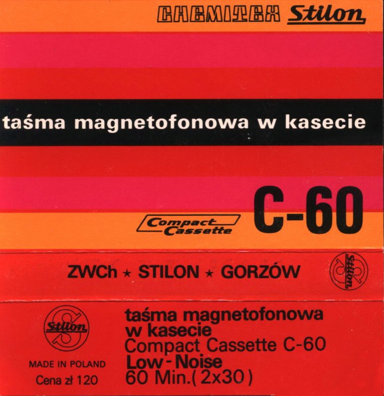 Compact Cassette Stilon 60 Type I Normal Poland