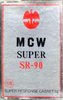 Compact Cassette MCW SR 90 Type I Normal 1990 Russia