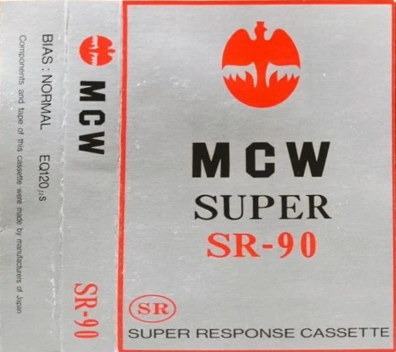 Compact Cassette MCW SR 90 Type I Normal 1990 Russia