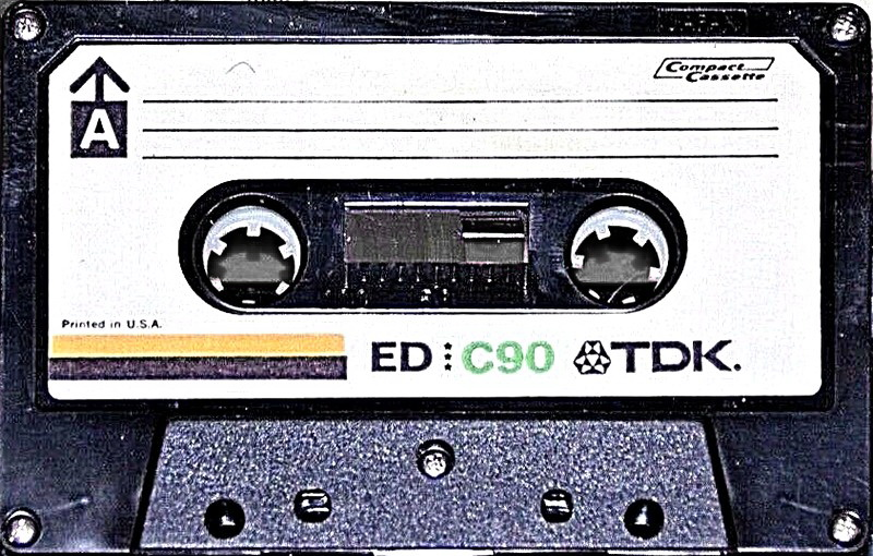 Compact Cassette TDK ED 90 Type I Normal 1977 Europe, USA