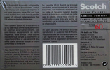 Compact Cassette Scotch XS II 60 Type II Chrome 1993 Worldwide