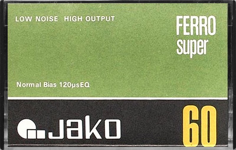 Compact Cassette Jako 60 Type I Normal Poland