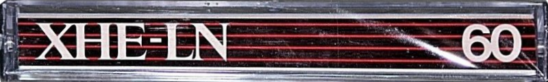 Compact Cassette Audio Magnetics XHE LN 60 Type I Normal 1982 Canada