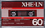 Compact Cassette Audio Magnetics XHE LN 60 Type I Normal 1982 Canada