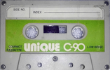 Compact Cassette Unique 90 Type I Normal 1980 Japan