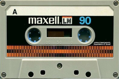 Compact Cassette Maxell LN 90 Type I Normal 1977 Canada
