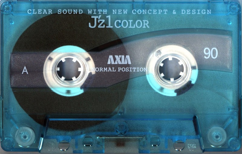 Compact Cassette AXIA J`z 1 Color 90 "JZ1J 90" Type I Normal 2001 Japan