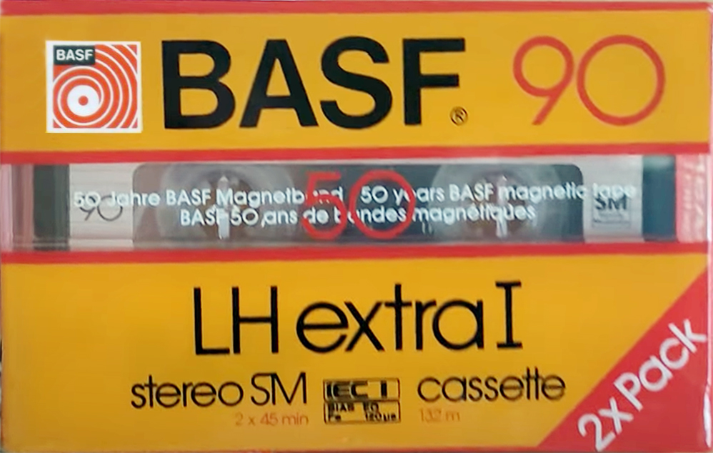 2 pack BASF LH Extra I 90 Type I Normal 1985 Europe