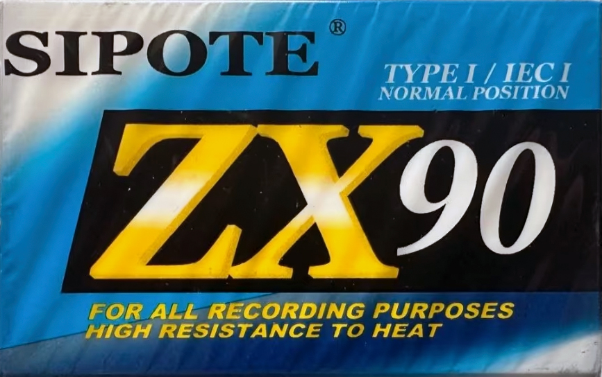 Compact Cassette Sipote ZX 90 Type I Normal 2000 Europe