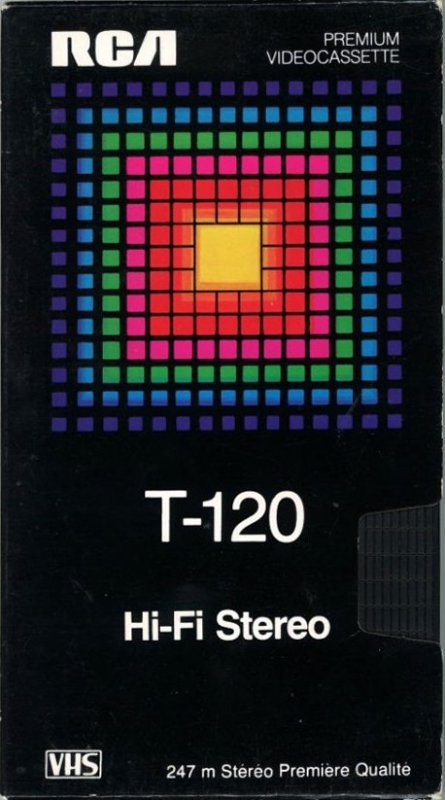 VHS, Video Home System RCA 120 Type I Normal 1984 USA