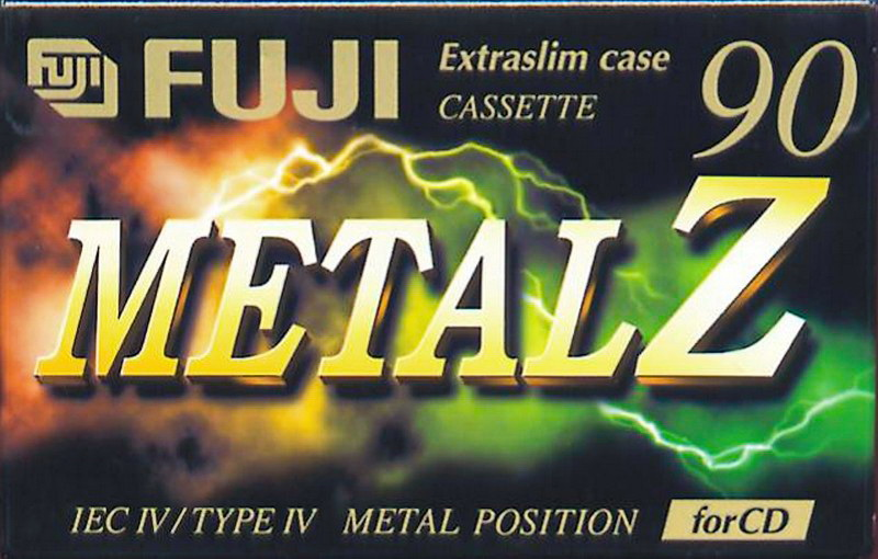 Compact Cassette Fuji Metal Z 90 Type IV Metal 1998 Europe