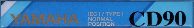 Compact Cassette Yamaha CD 90 Type I Normal 1992 Worldwide