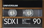Compact Cassette Universum SDXI 90 Type I Normal 1988 Europe