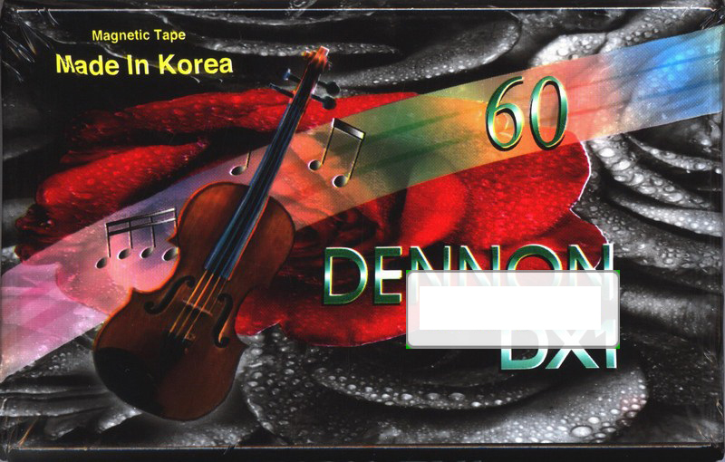 Compact Cassette Dennon DX1 60 Type I Normal 2000 Near East