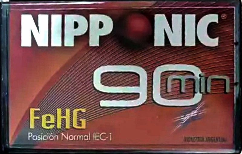 Compact Cassette Nipponic 90 "FeHG" Type I Normal Latin America