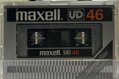 Compact Cassette Maxell UD 46 "New Improwed" Type I Normal 1978 Japan