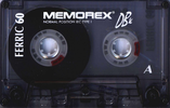 Compact Cassette Memorex DB x 60 Type I Normal 1995 UK
