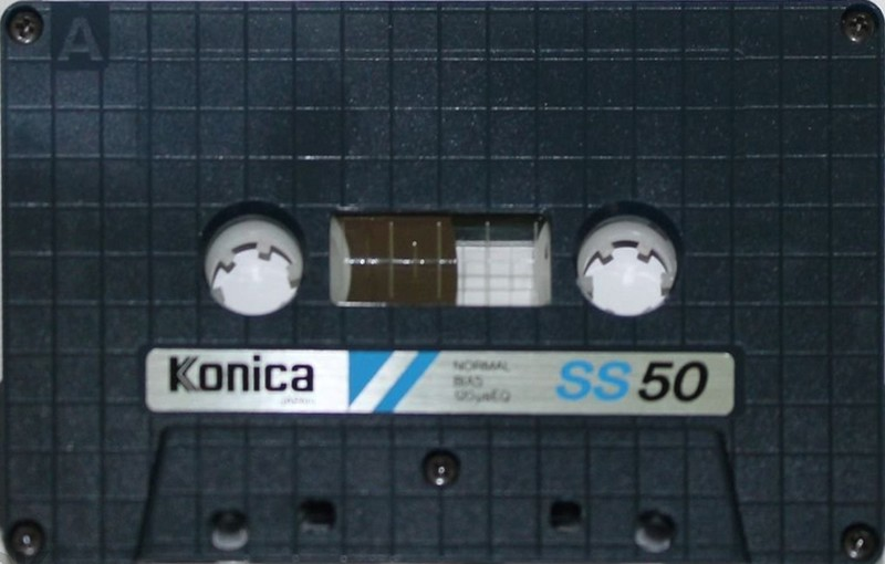 Compact Cassette Konica SS 50 Type I Normal 1984 Japan