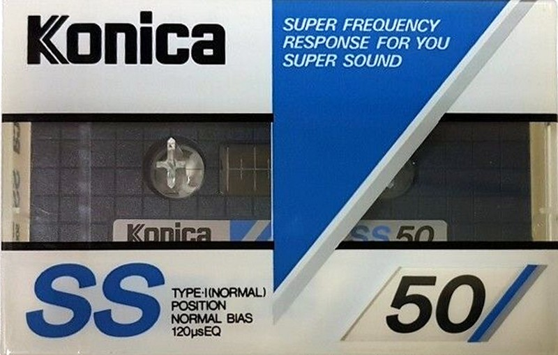 Compact Cassette Konica SS 50 Type I Normal 1984 Japan