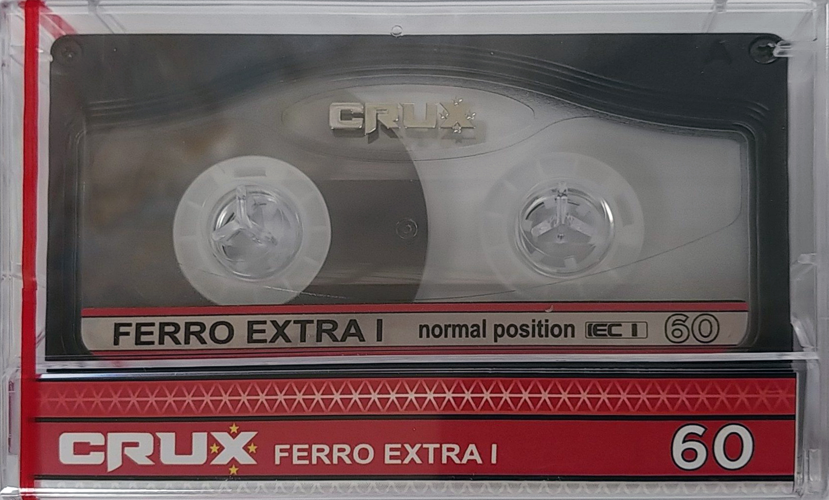 Compact Cassette CRUX Ferro Extra I 60 Type I Normal 2022 Worldwide