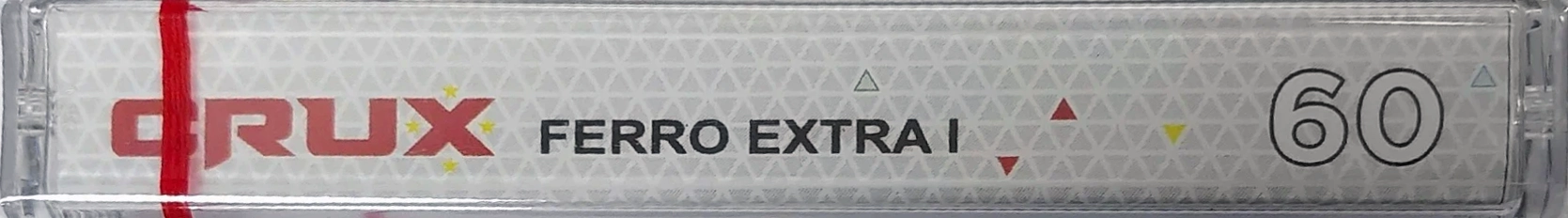 Compact Cassette CRUX Ferro Extra I 60 Type I Normal 2022 Worldwide