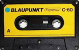 Compact Cassette Blaupunkt 60 "black" Type I Normal 1979 Europe
