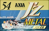 Compact Cassette AXIA J`z Metal 54 "JZMC 54" Type IV Metal 1995 Japan
