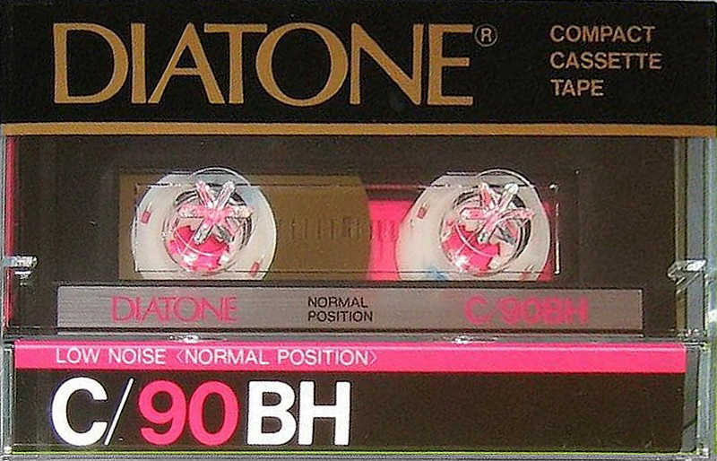 Compact Cassette Diatone BH 90 Type I Normal 1984 Japan