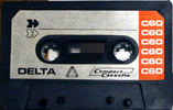 Compact Cassette Delta Tape 60 Type I Normal England