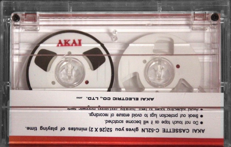 Compact Cassette Akai LN 52 Type I Normal Europe