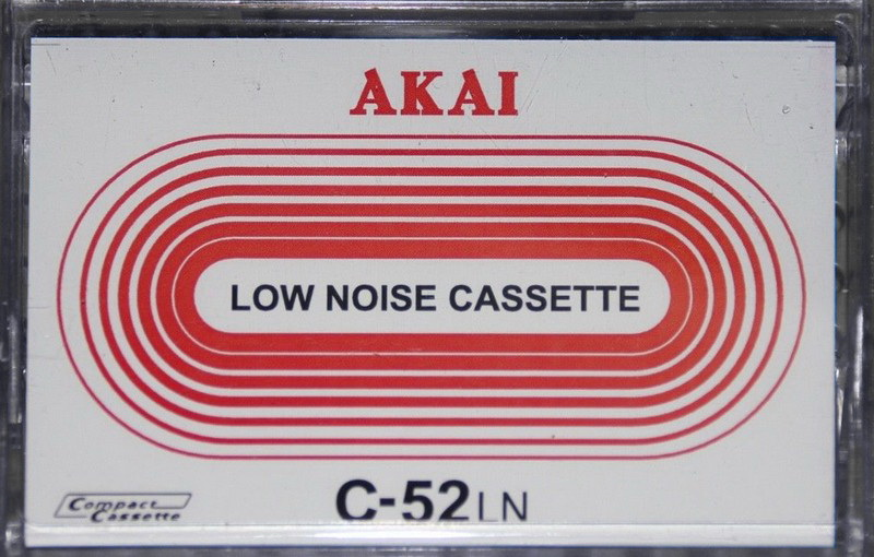 Compact Cassette Akai LN 52 Type I Normal Europe