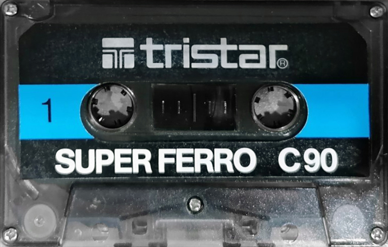 Compact Cassette Tristar 90 "Super Ferro" Type I Normal 1984 Germany