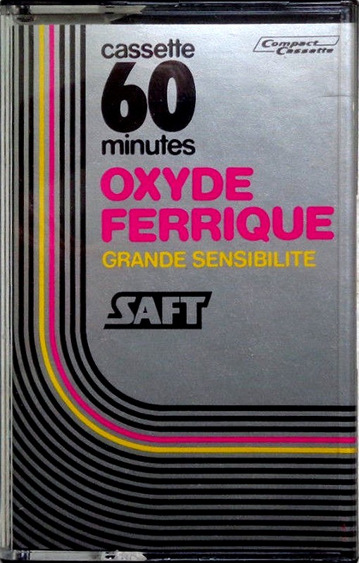 Compact Cassette Saft 60 Type I Normal France